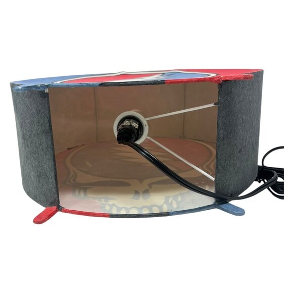 Grateful Dead Steal Your Face Vintage Rare Ichiban Rice Paper Lamp 2000 Lyon Co - Picture 12 of 14